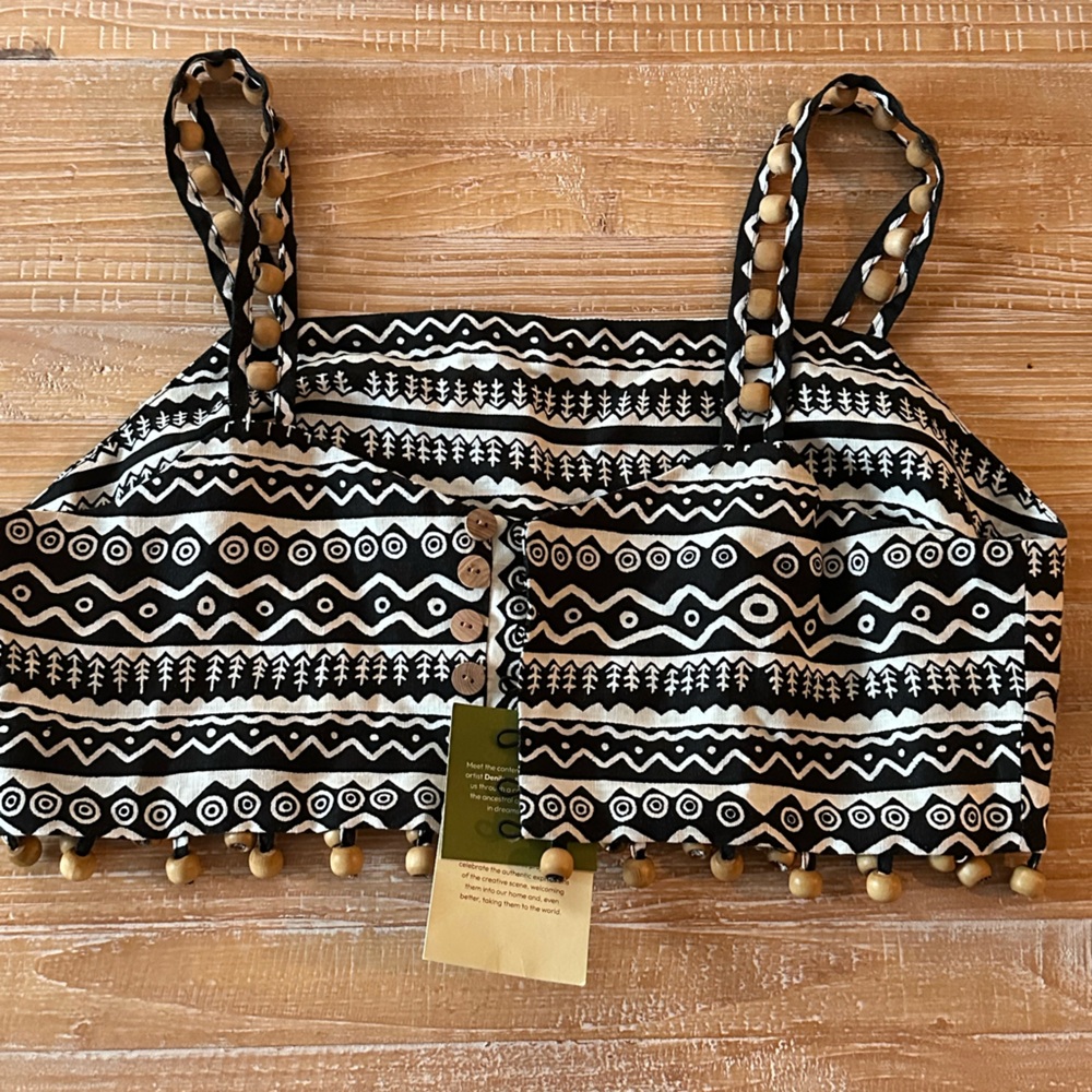 NWT Farm Rio Crop Top